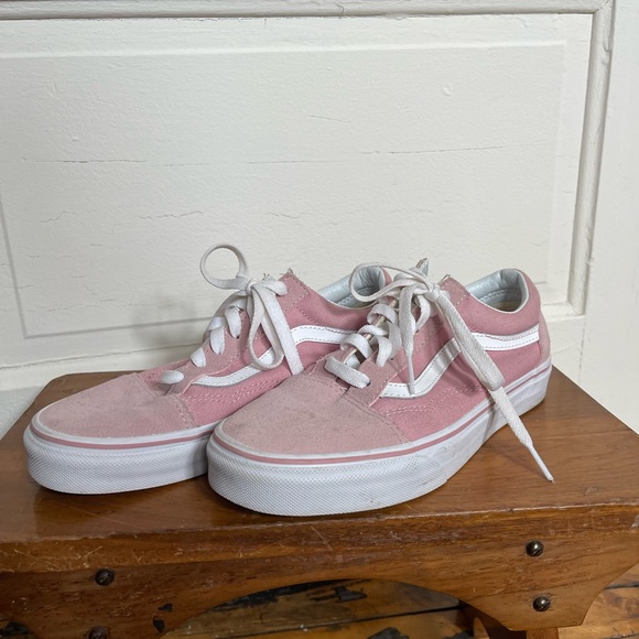 Pink Old Skool Vans - Picture 1 of 4